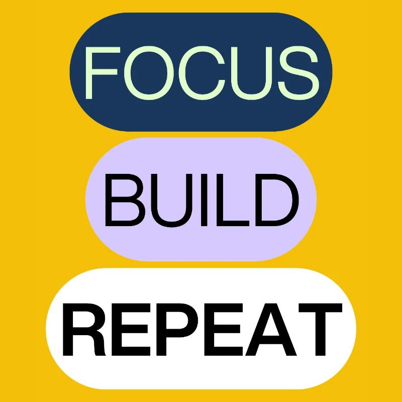 Focus, Build, Repeat – Creator Mindset