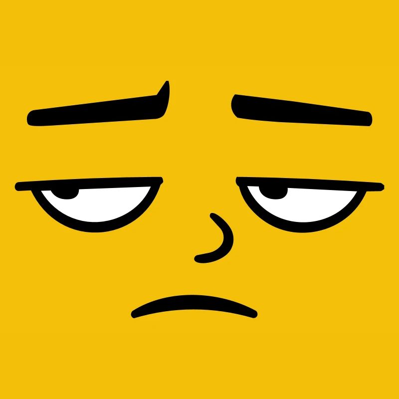 Grumpy sad disappointed face funny