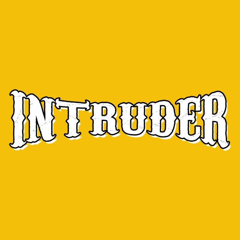 intruder hacker eindringling clan sticker computer