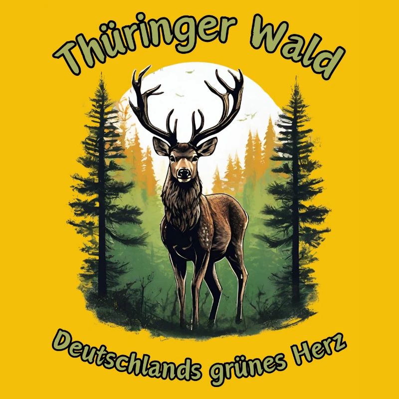 Thuringia-Germany's Green Heart Deer