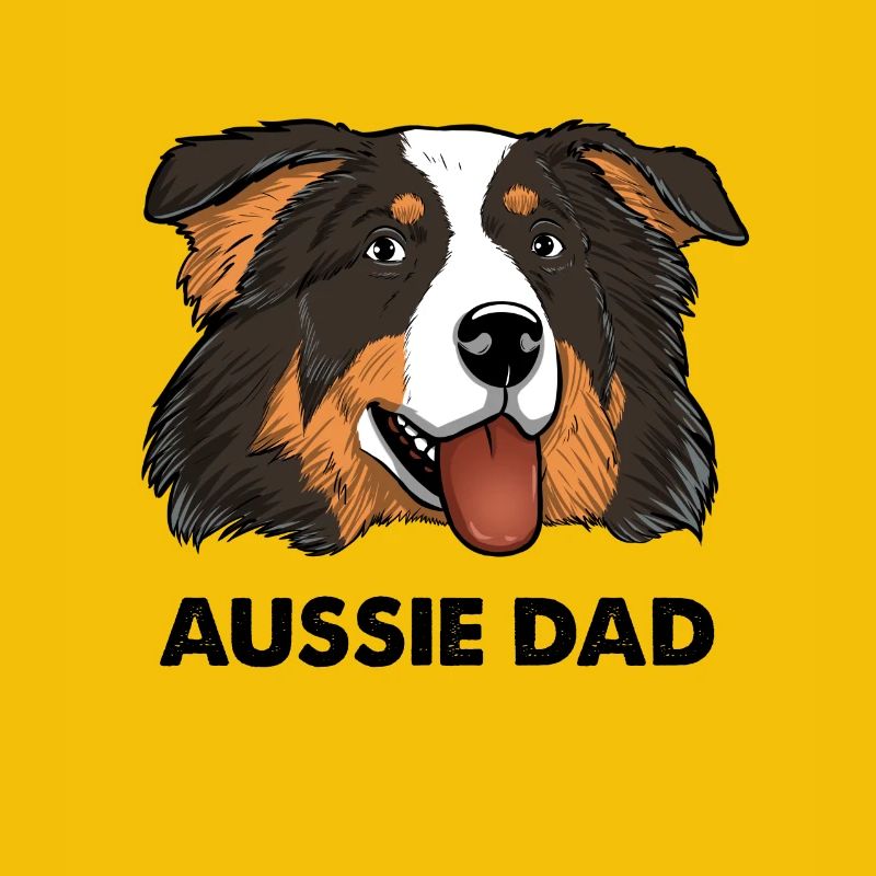 Aussie Dad Australian Shepherd Papa