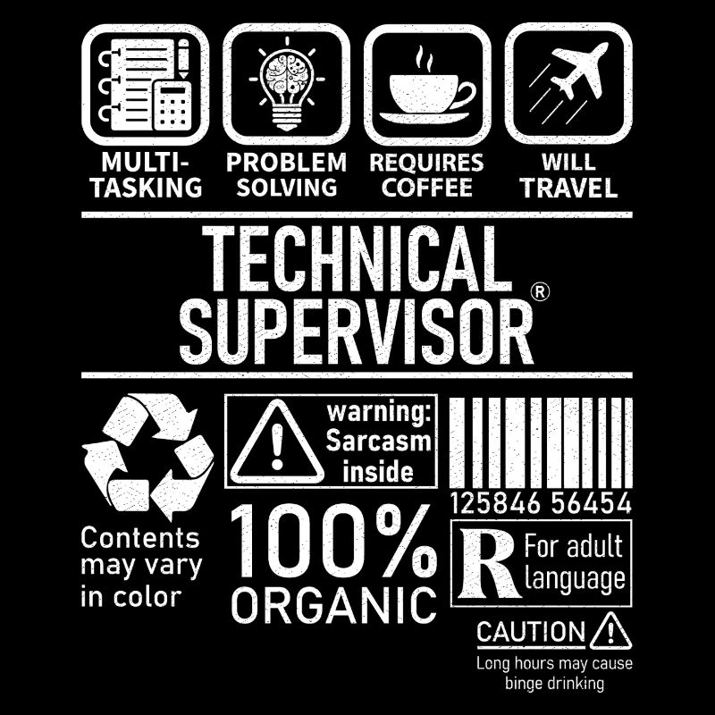 Technical Supervisor multi tasking problem solving
