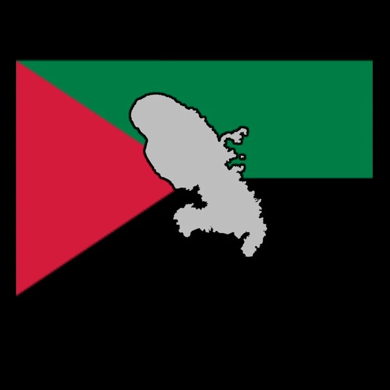 DRAPEAU MADA - CARTE 1