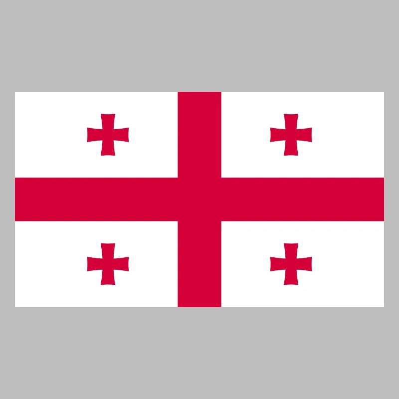 Drapeau de la Géorgie