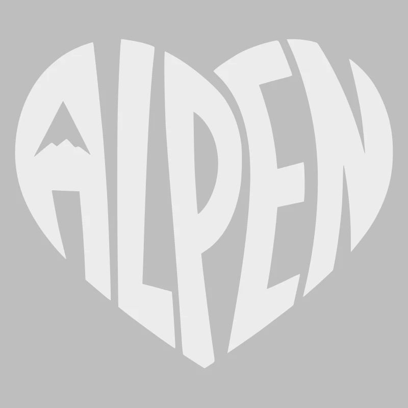 Alpine Heart Design - Couleur de design variable