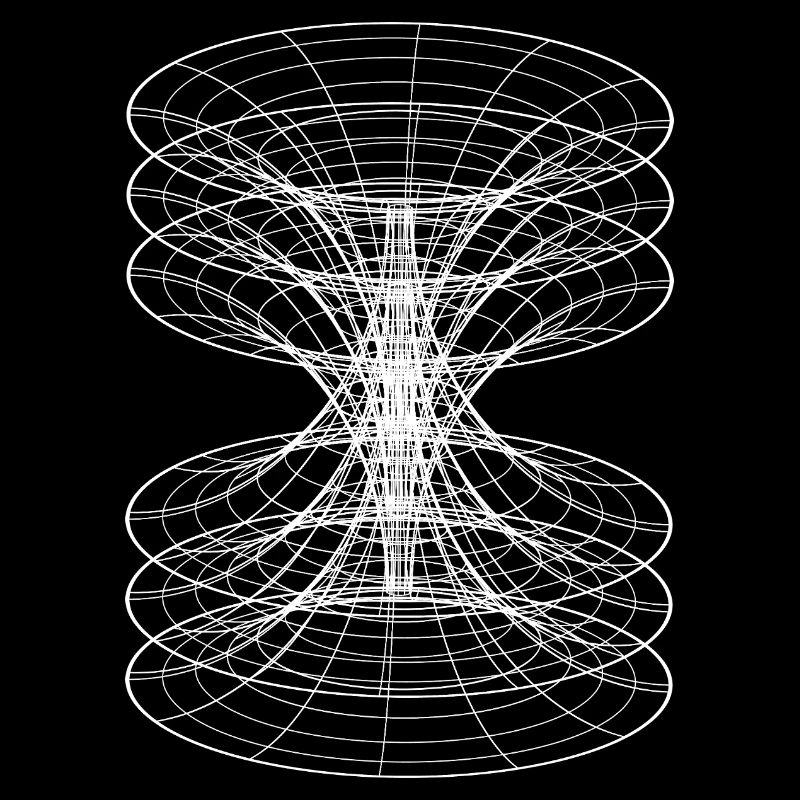 Vortex Wireframe Constellation