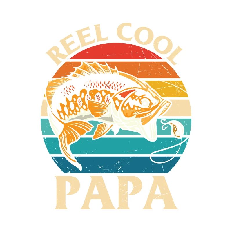 Citation de pêche Moulinet Cool Papa Conception de pêche