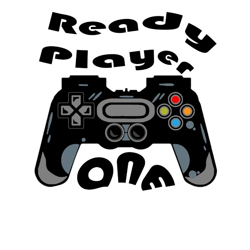 Retro-Controller Silhouette