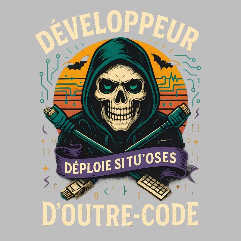 Web Developer - Halloween Skull