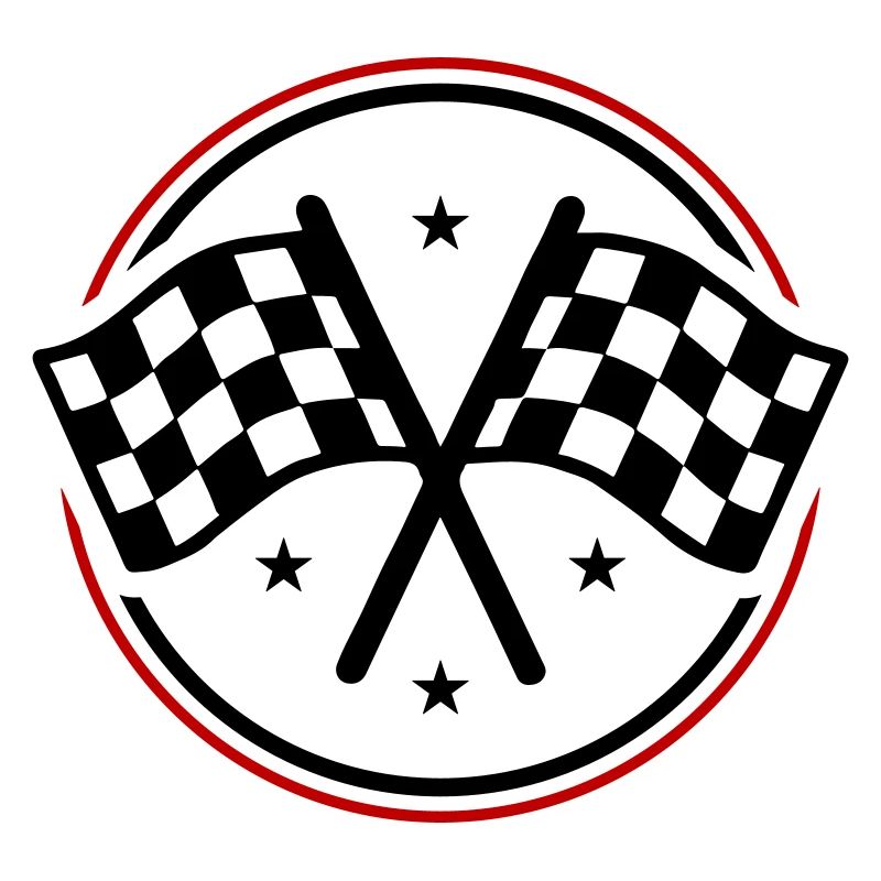 Drapeau de course à damier