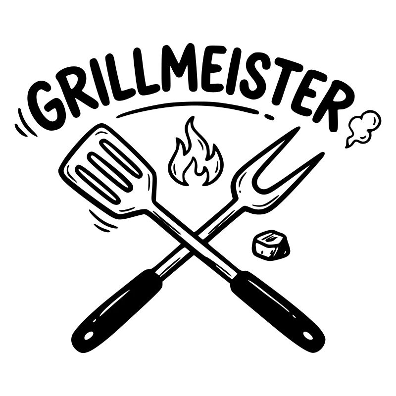 Grill Master BBQ Grilling Pitmaster Men