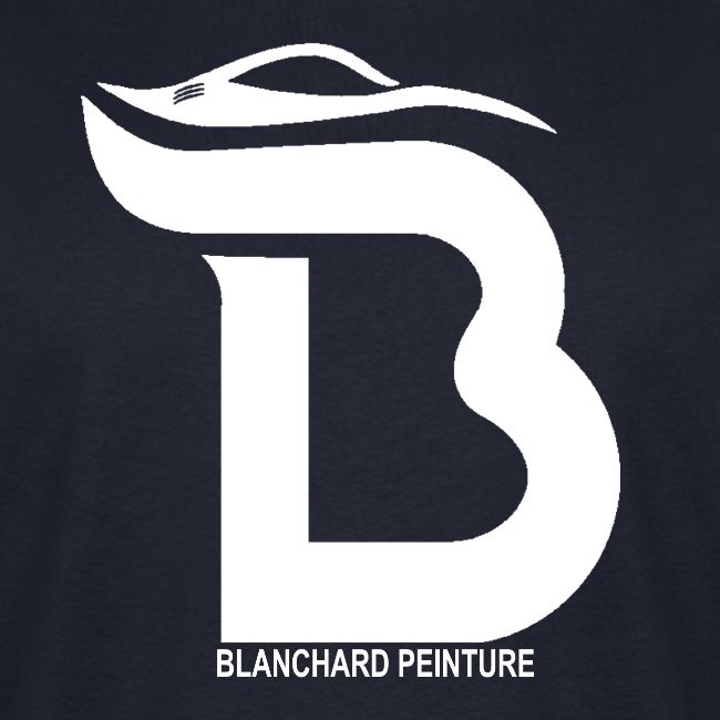 logo Blanchard peinture blanc