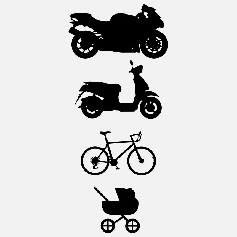 MotorcyclebisKid Wagon Biker Motorcyclist