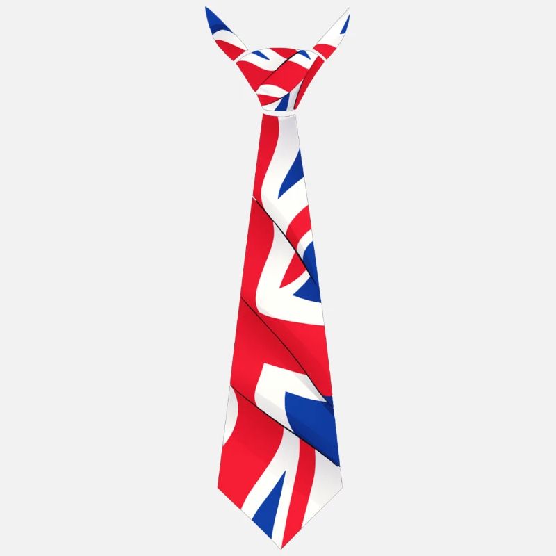 Cravate du motif du drapeau Union Jack