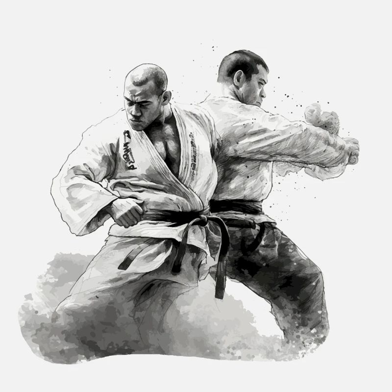 2 Jiu Jitso Fighter Gift