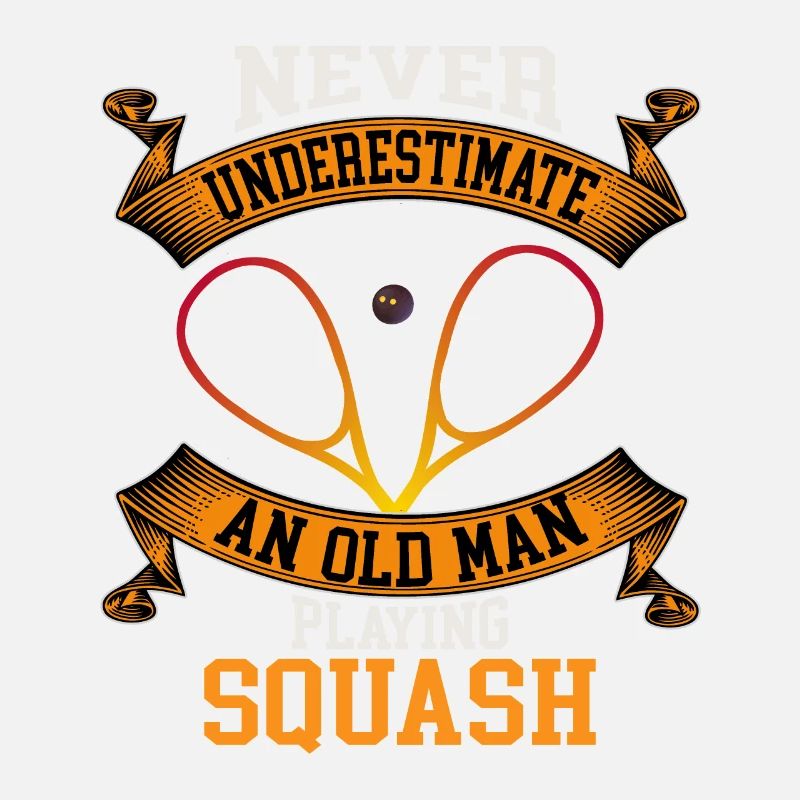 Cool Squash Dad Squash Player Father