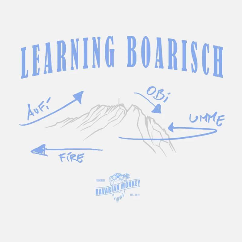 Bavarian Monkey Learning Boarisch