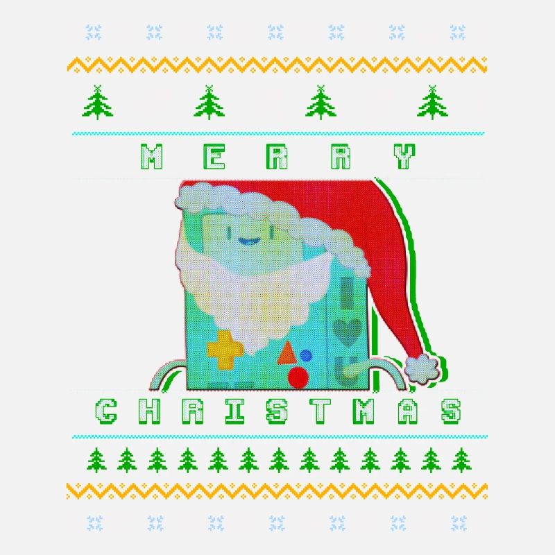 Joyeux Noël Pixel Santa « Pull de Noël moche »