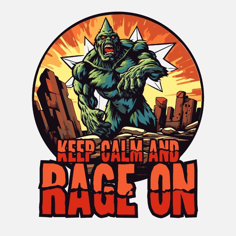 Keep calm and keep raging, monster rage