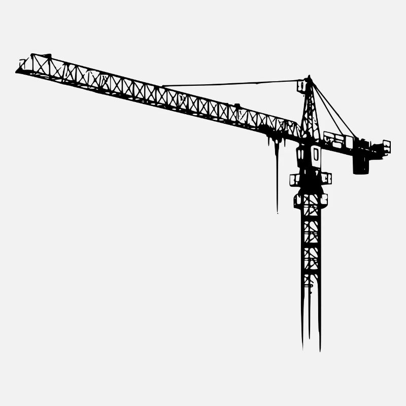 Kran, Turmdrehkran, crane No.: 2 (Bitmap)