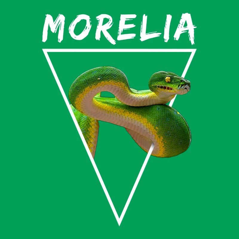 Arbre vert Python Morelia Viridis Propriétaire de serpent