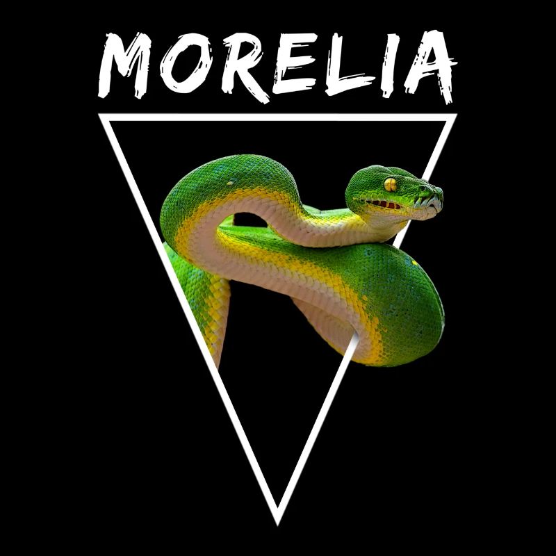 Arbre vert Python Morelia Viridis Propriétaire de serpent