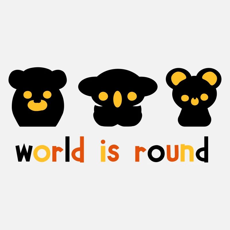 ours comiques ronds du monde