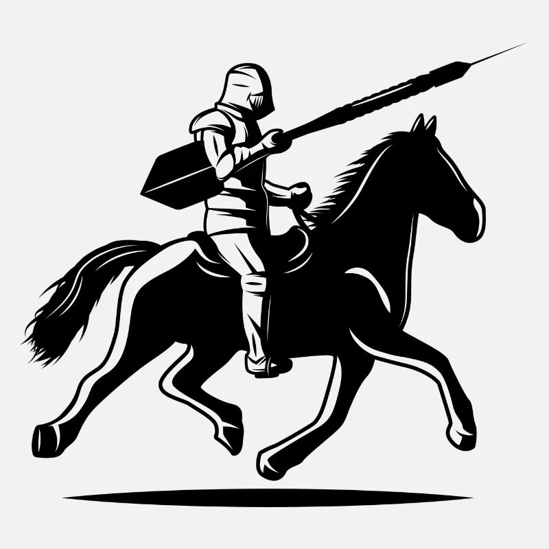 Cavalier de fléchettes