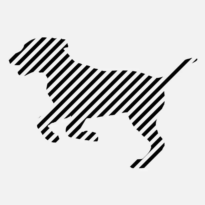 Chien Rayé noir - La touche d'originalité