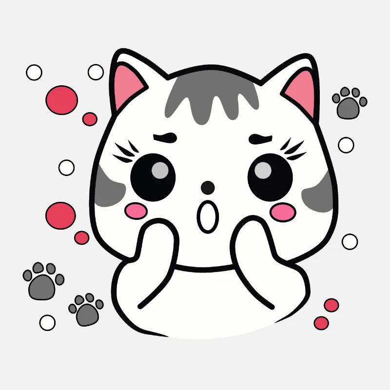 Surprised Cute Cat