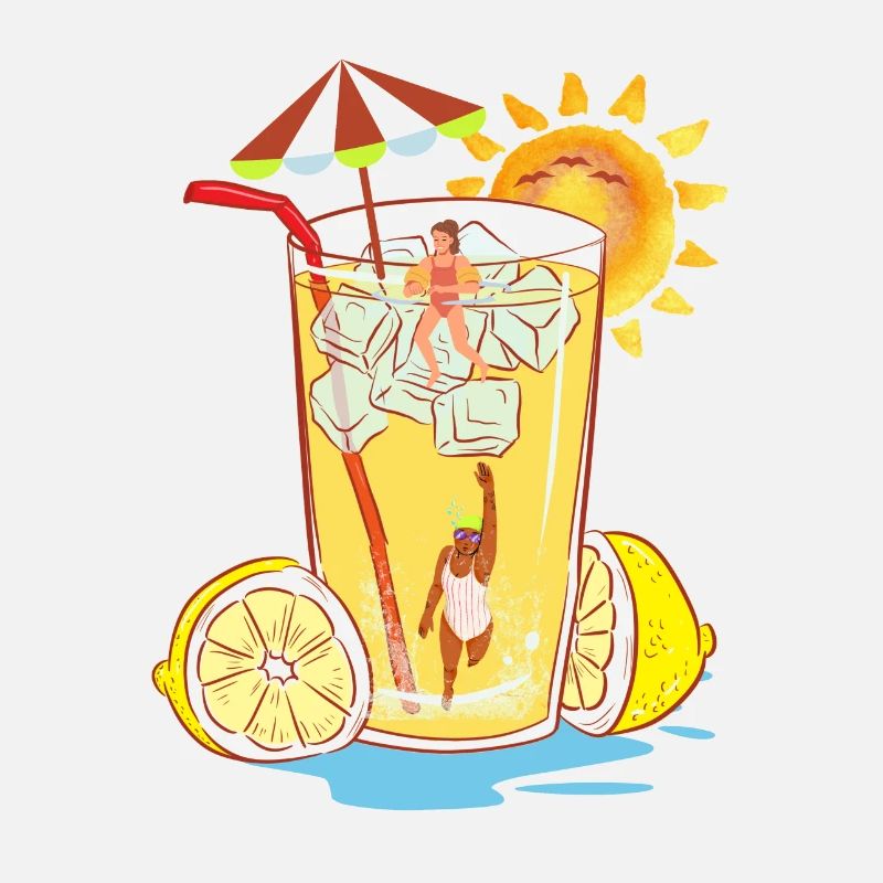 Refreshing lemon relax design