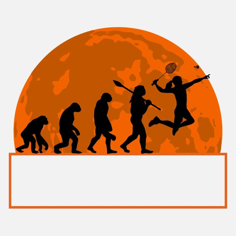 Badminton Evolution Player Smash Schläger Sportkunst