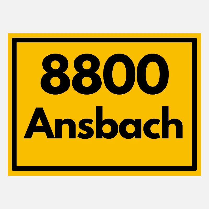 ANCIEN CODE POSTAL RETRO 8800 ANSBACH FRANKEN