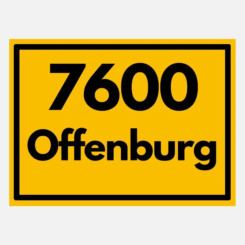 ANCIEN CODE POSTAL RETRO 7600 OFFENBURG