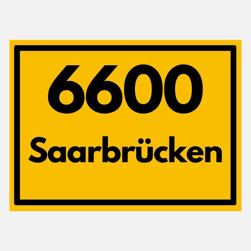 ANCIEN CODE POSTAL RETRO 6600 SAARBRÜCKEN SAAR