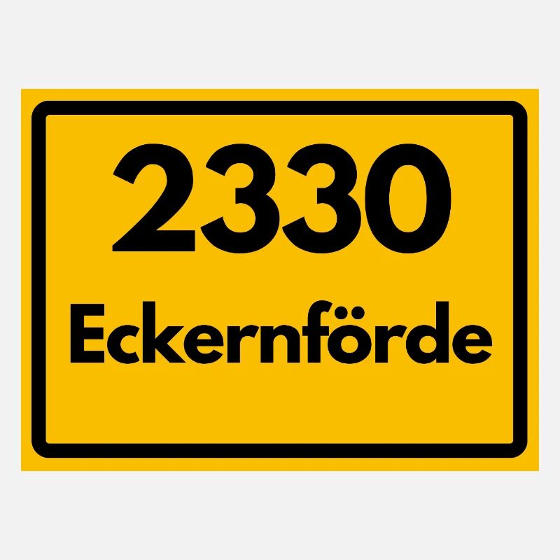 OLD POSTCODE POSTCODE RETRO 2330 ECKERNFÖRDE FJORD