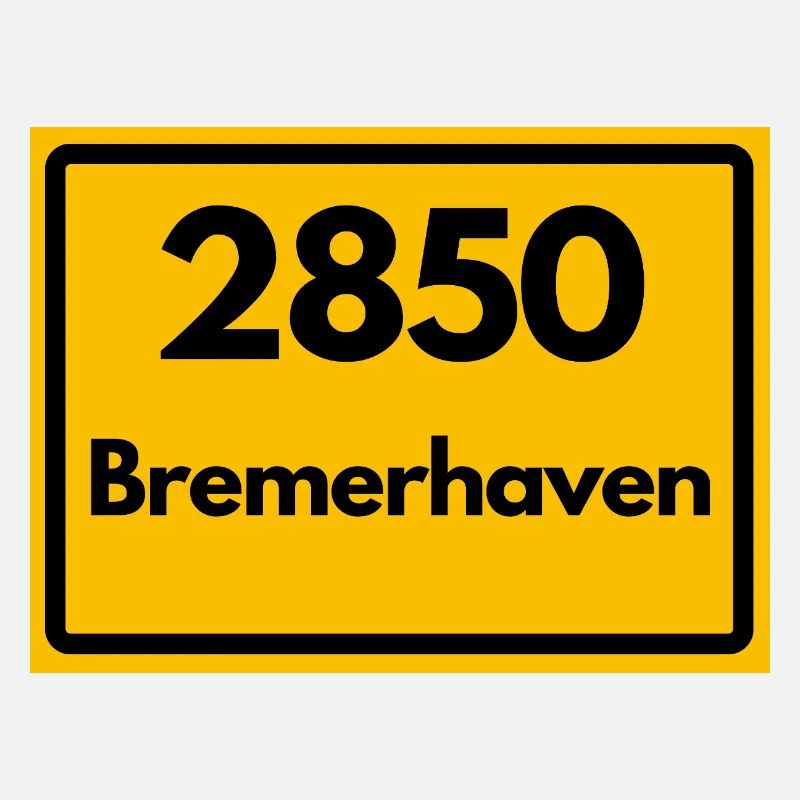 ANCIEN CODE POSTAL RÉTRO 2850 BREMERHAVEN