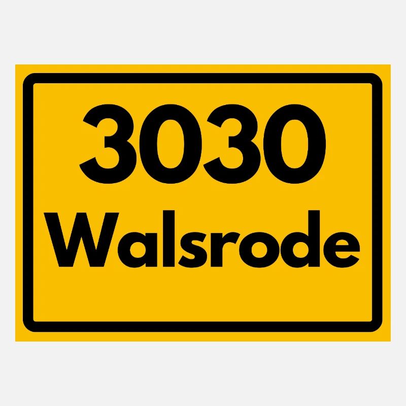 OLD POSTCODE POSTCODE RETRO 3030 WALSRODE VOGELW.
