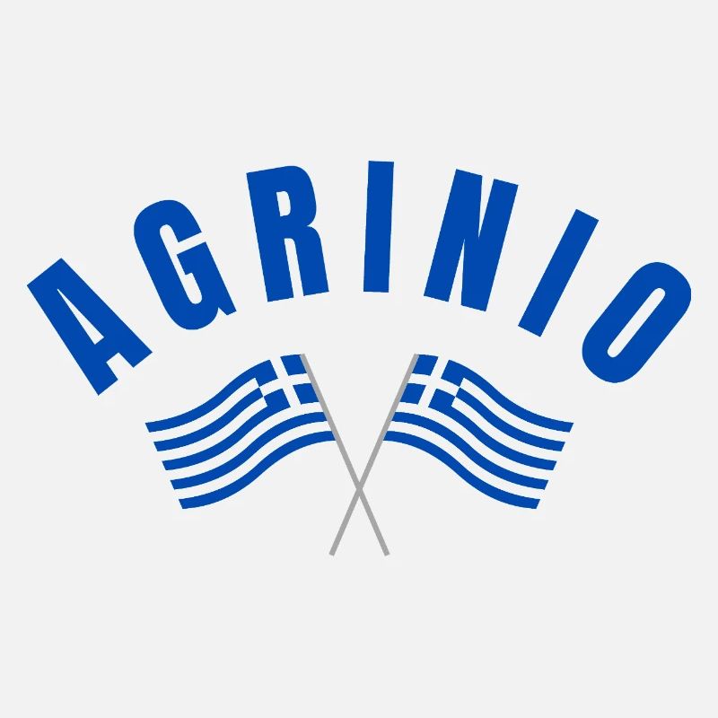 Agrinio en arc avec drapeaux grecs