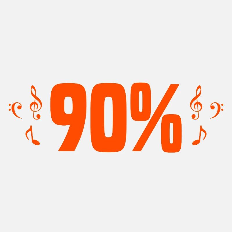 90 % de conception de clés et notes de théorie musicale