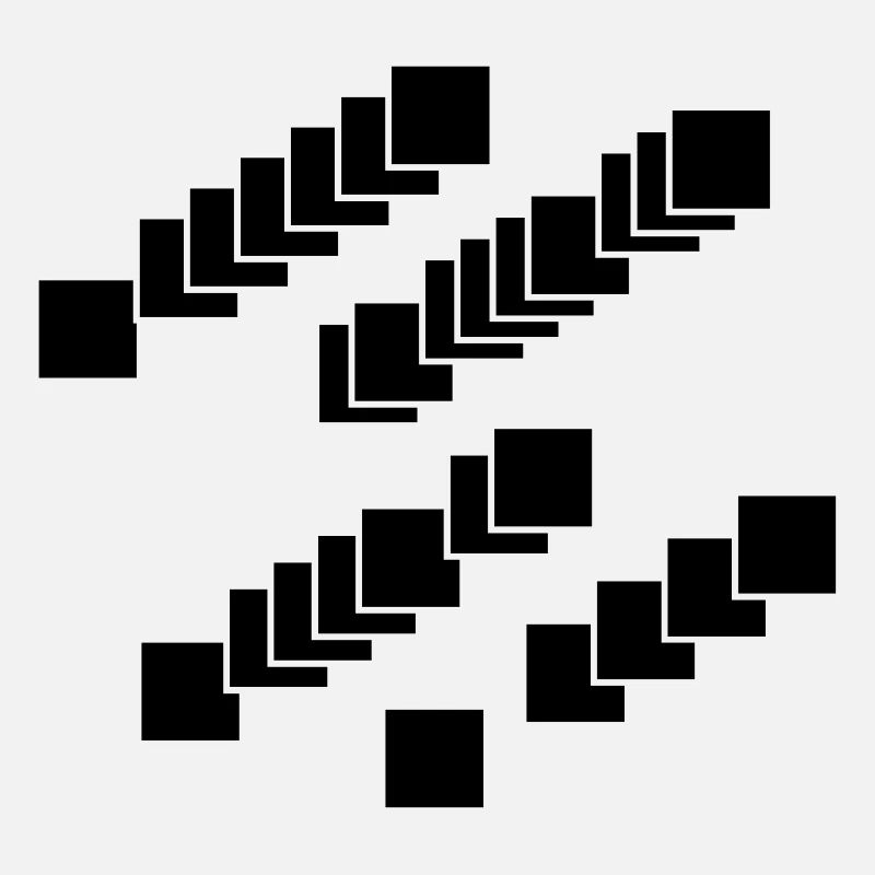 Nested Squares Cascade