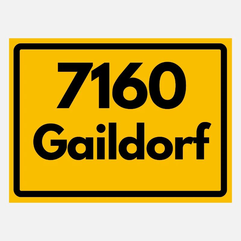 OLD POSTCODE POSTCODE RETRO 7160 GAILDORF HEIMAT