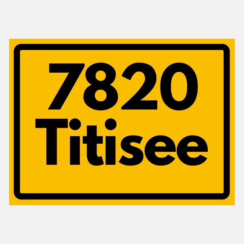 OLD POSTCODE POSTCODE RETRO 7820 TITISEE HEIMAT