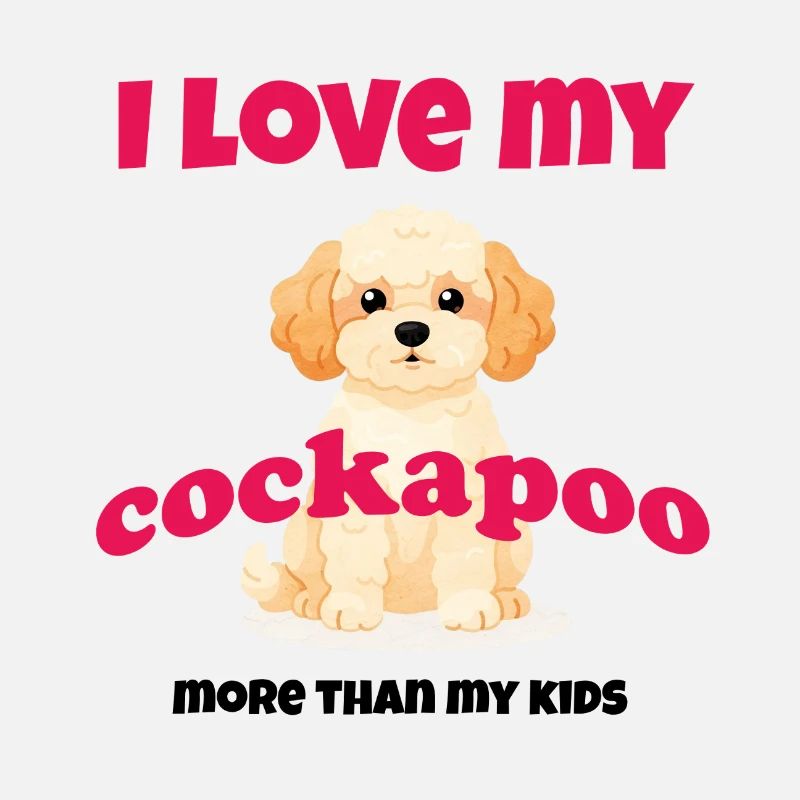 I Love My Cockapoo – Cute Dog Doodle Gift