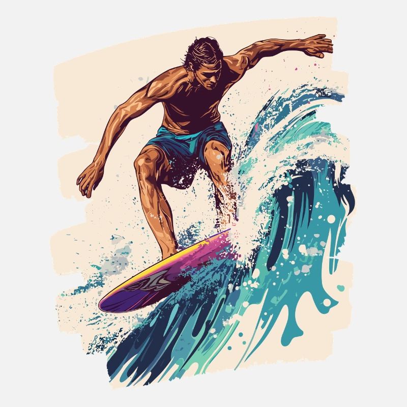Surfeur Surf Planche de surf Surf
