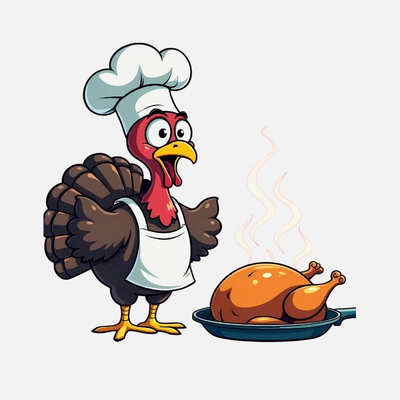 Cuisinier de dinde de Thanksgiving