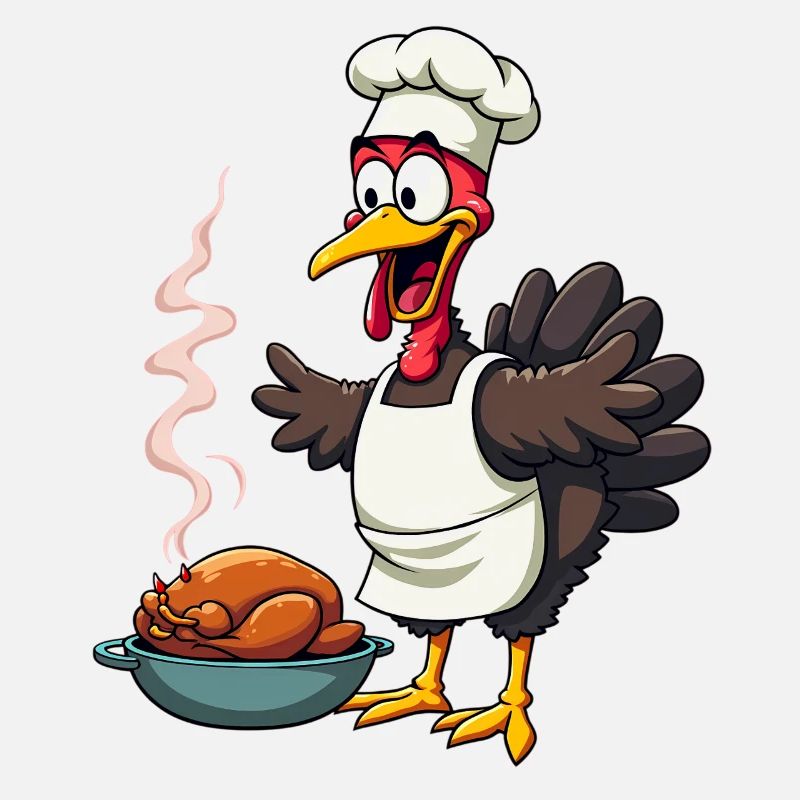 Cuisinier de dinde de Thanksgiving