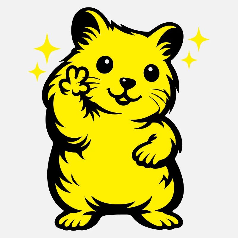 Dessin animé de hamster