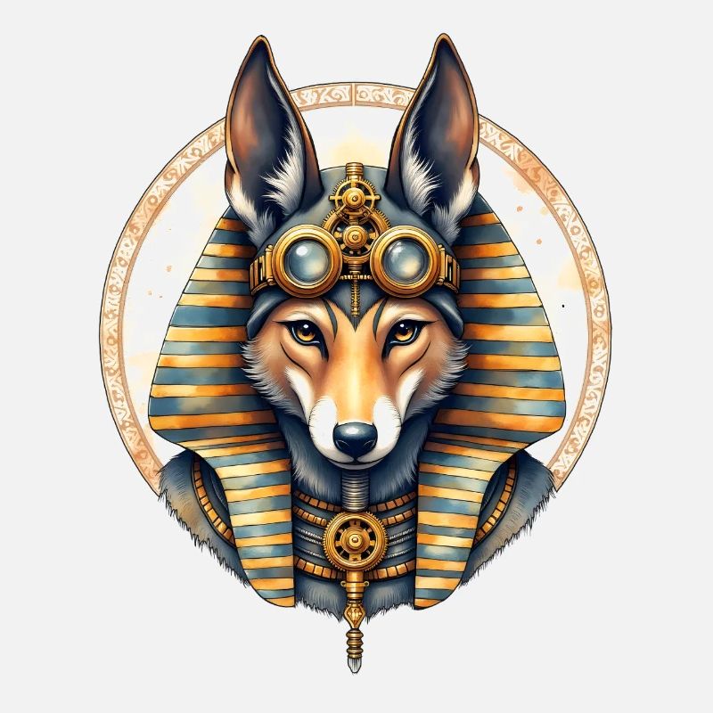 Style Steampunk Husky égyptien