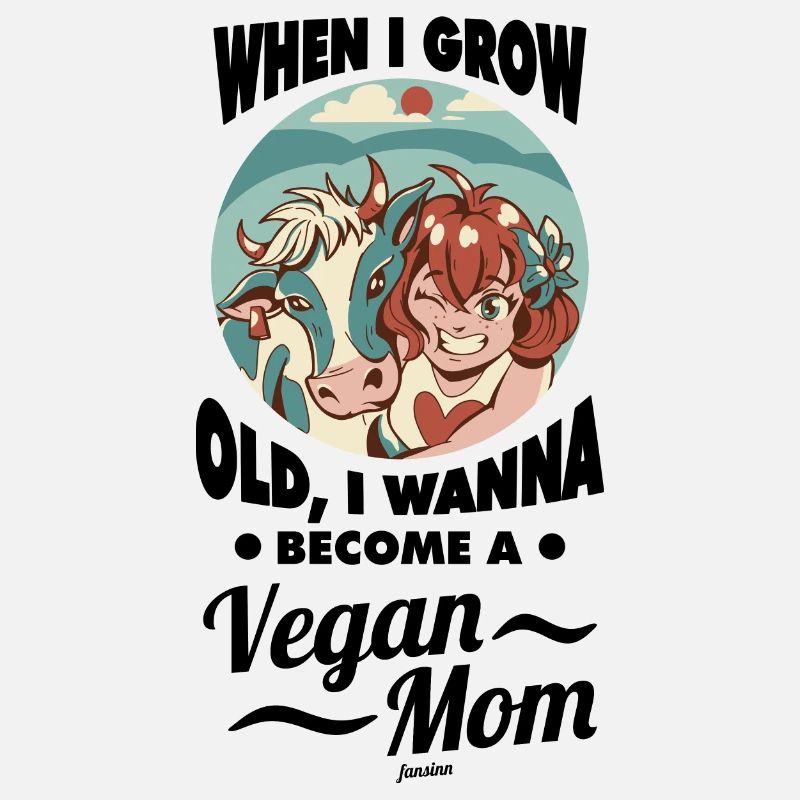 Mädchen wird Veganerin